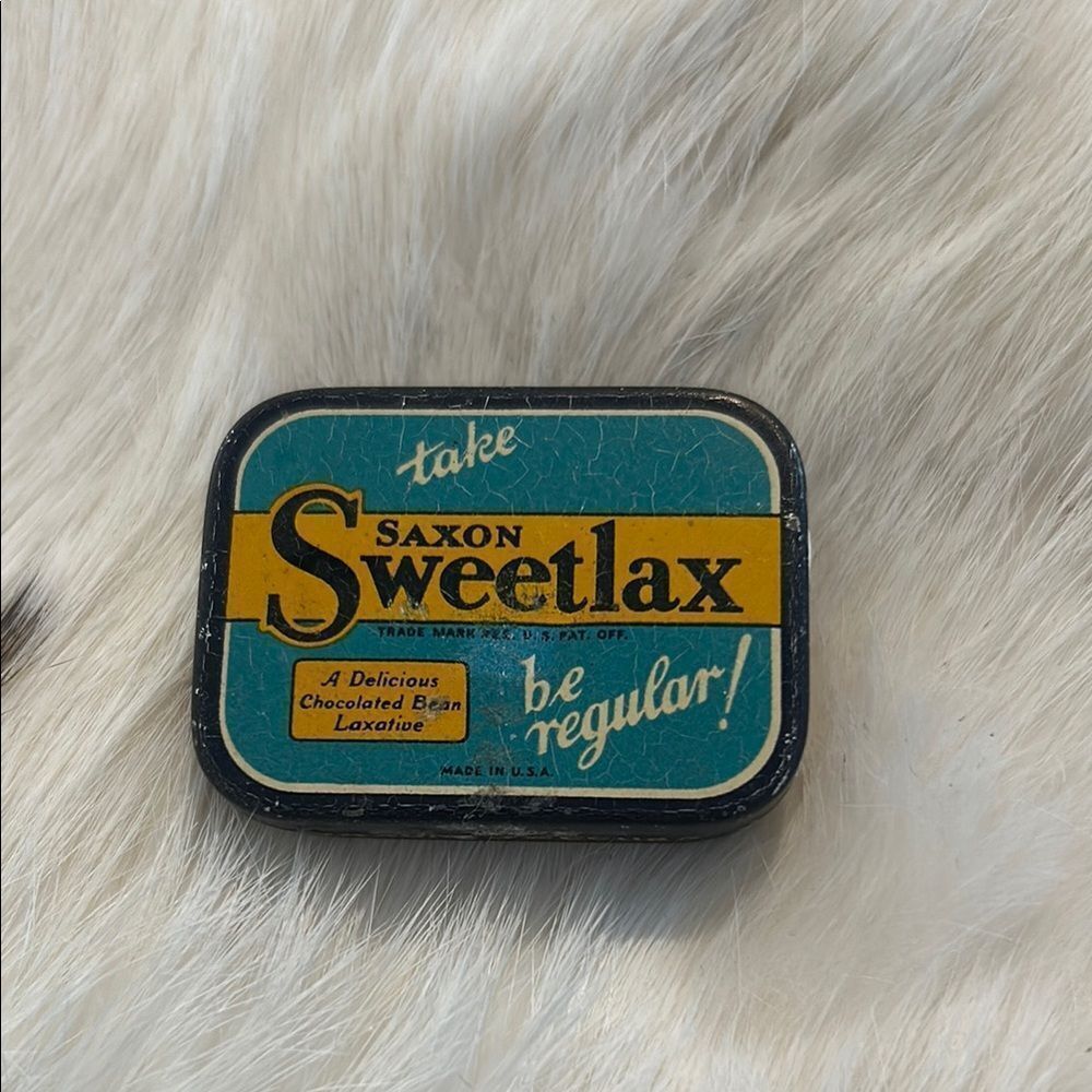 Antique Laxative Tin